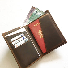 Load image into Gallery viewer, Essential Travel Set - Multi-Slot Passport Holder + Stylish Keychain Set