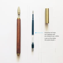 Load image into Gallery viewer, Premium Vintage Set - Journal + Keychain Set + Wooden Pen