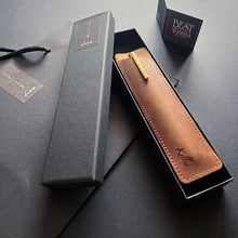 Load image into Gallery viewer, Minimalist Pen Holder + Wooden Pen Set