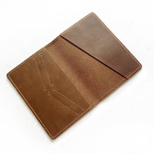 Load image into Gallery viewer, Minimalist Travel Set - Minimalist Passport Holder + Wooden Pen