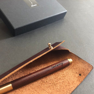 Instyle Pen Holder + Wooden Pen Set