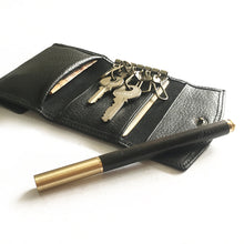 Load image into Gallery viewer, EDC Set A - Dual Purpose Key Pouch / Coin Pouch + Wooden Pen